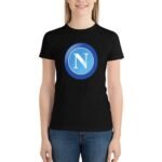 SSC Neapel Damen Kurzarm Rundhals T-Shirt Casual Sommer Tops