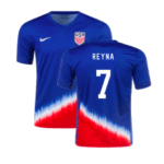 USA Giovanni Reyna 7 Away Trikot 2024-2025