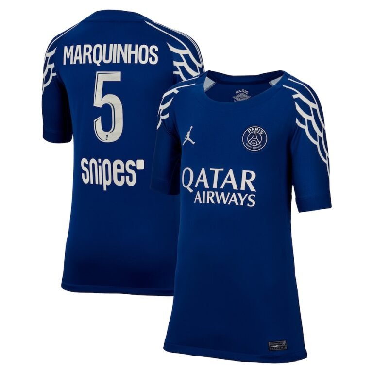 Paris Saint-Germain Marquinhos 5 Fourth Trikot 2024-2025
