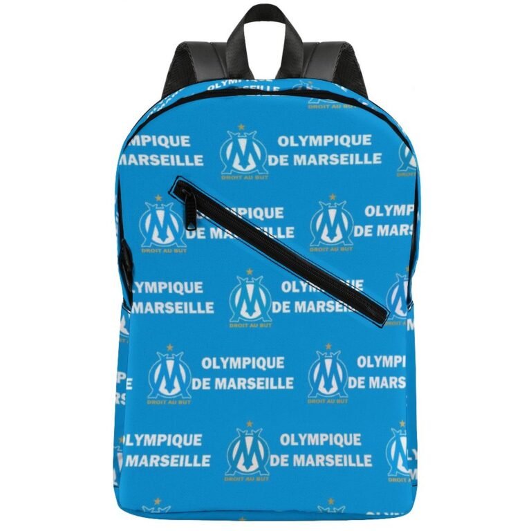 Olympique De Marseille Unisex Backpack Rucksack Outdoor Wanderrucksack