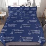 Tottenham Hotspur Bettwäscheset 3 Stück Kinder Erwachsene Steppdeckenbezug Steppdeckenbezug Multi Size Laken Set