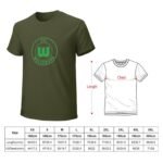 VfL Wolfsburg Core Stretch Slim Cneck Gildan Tee T-Shirt Herren