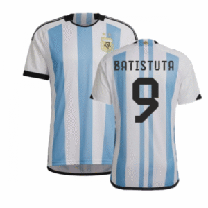 Argentinien Gabriel Batistuta 9 Home Trikot WM 2022