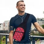 FC Heidenheim Crossbody Backpack Leichte Umhängetaschen Sling-Rucksack