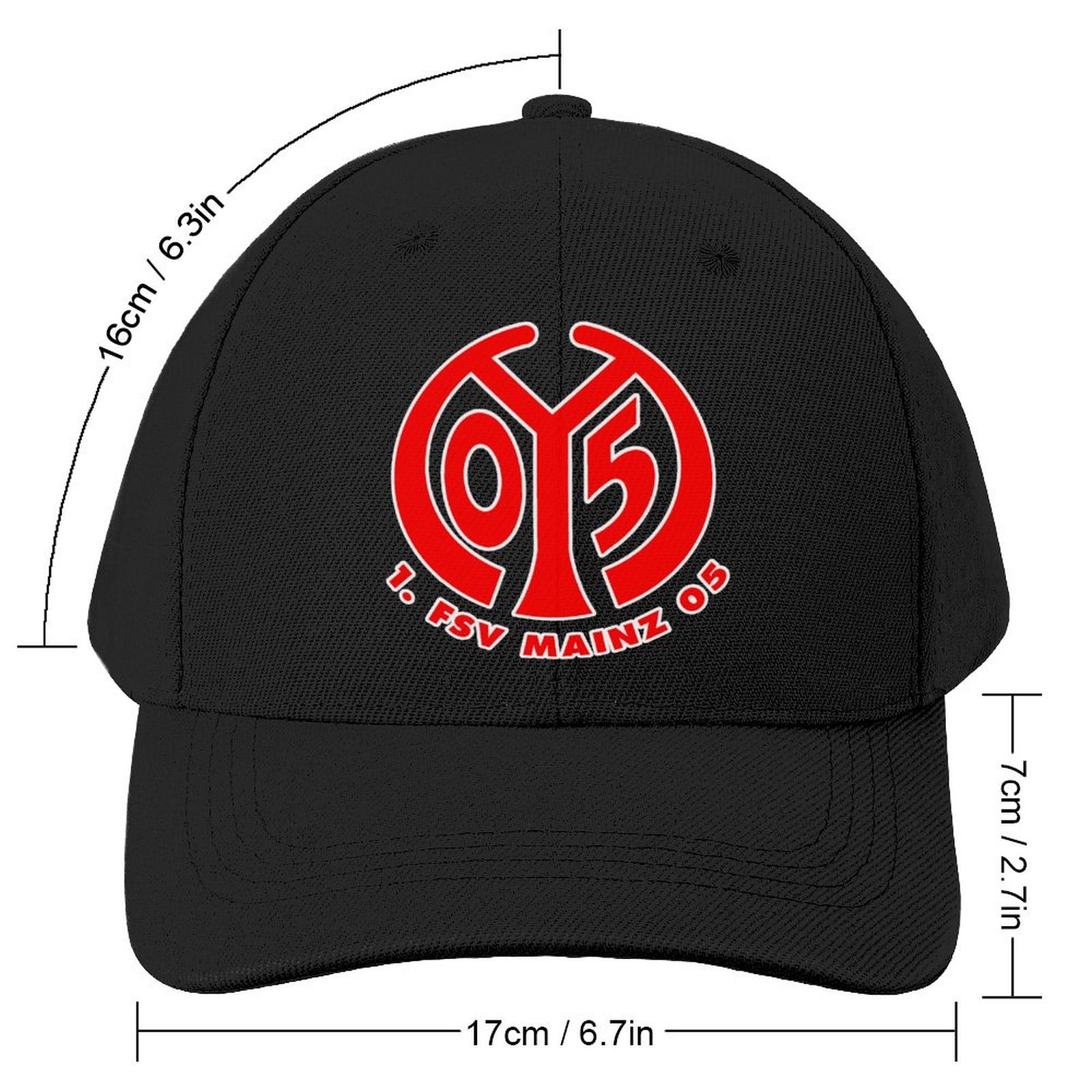 Unisex Mainz 05 Baseball Cap Verstellbar Reine Farbe Baseballkappe Mütze Unisex Mainz 05 Baseball Cap Verstellbar Reine Farbe Baseballkappe Mütze