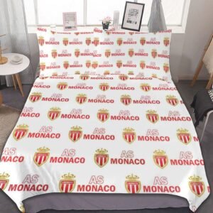 AS Monaco Bettwäscheset 3 Stück Kinder Erwachsene Steppdeckenbezug Steppdeckenbezug Multi Size Laken Set