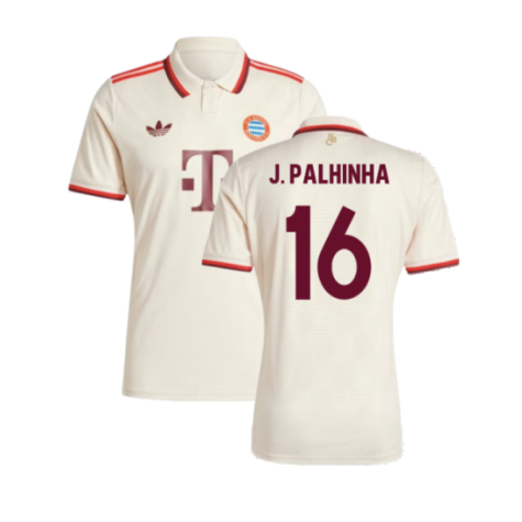 FC Bayern München João Palhinha 16 Third Trikot 2024-2025