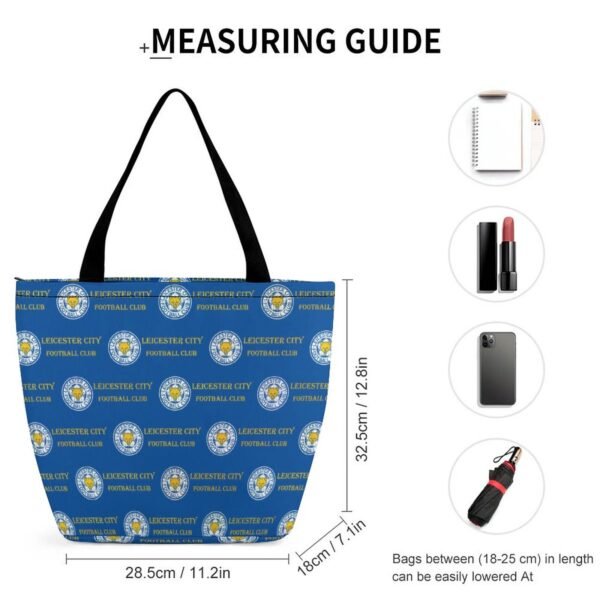 Leicester City Frauen Tragetasche Oxford-Stoff Einkaufsbeutel Tote Bag