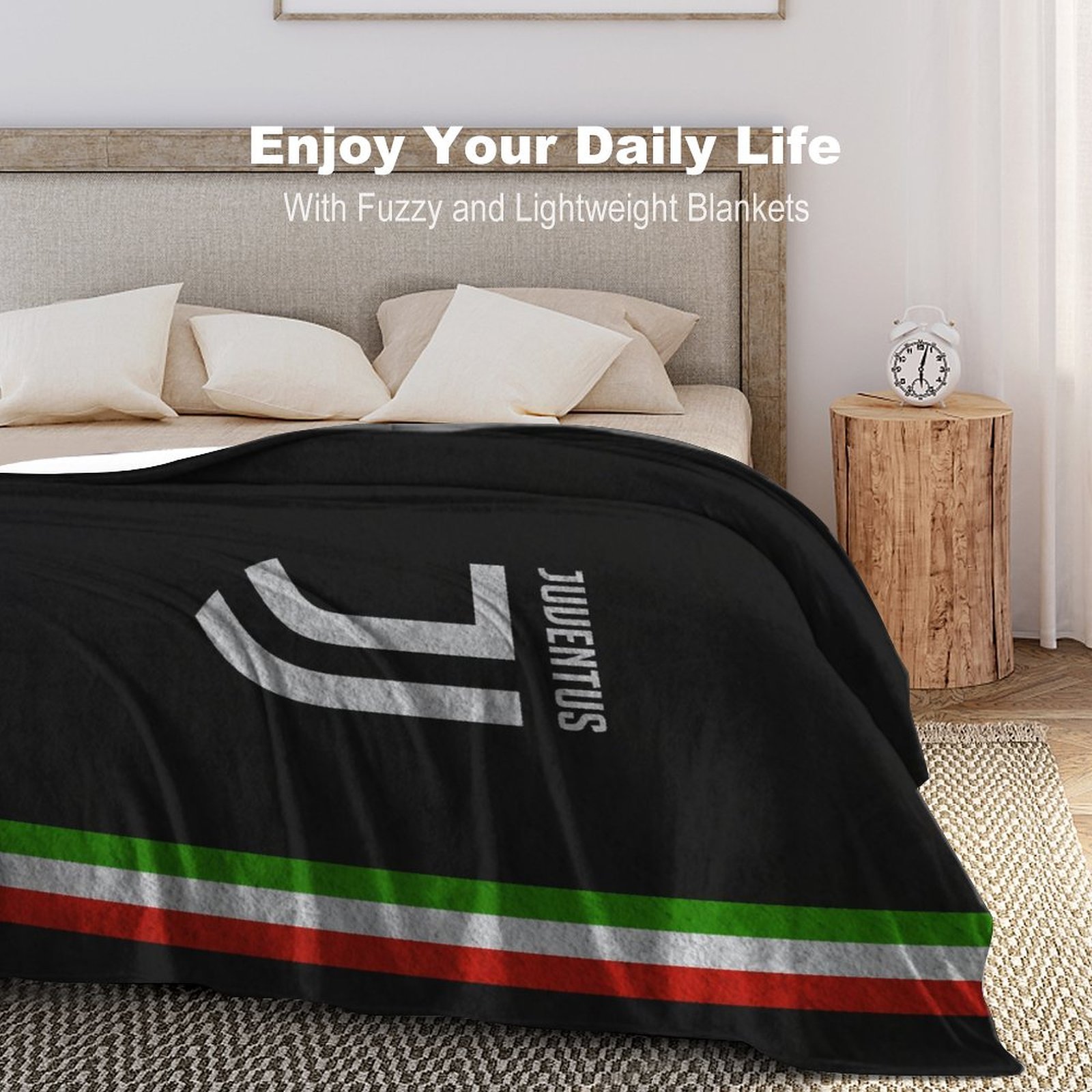 Juventus FC Decken, Superweiche Decken, Verschiedene Größen Von Decken Juventus FC Decken, Superweiche Decken, Verschiedene Größen Von Decken