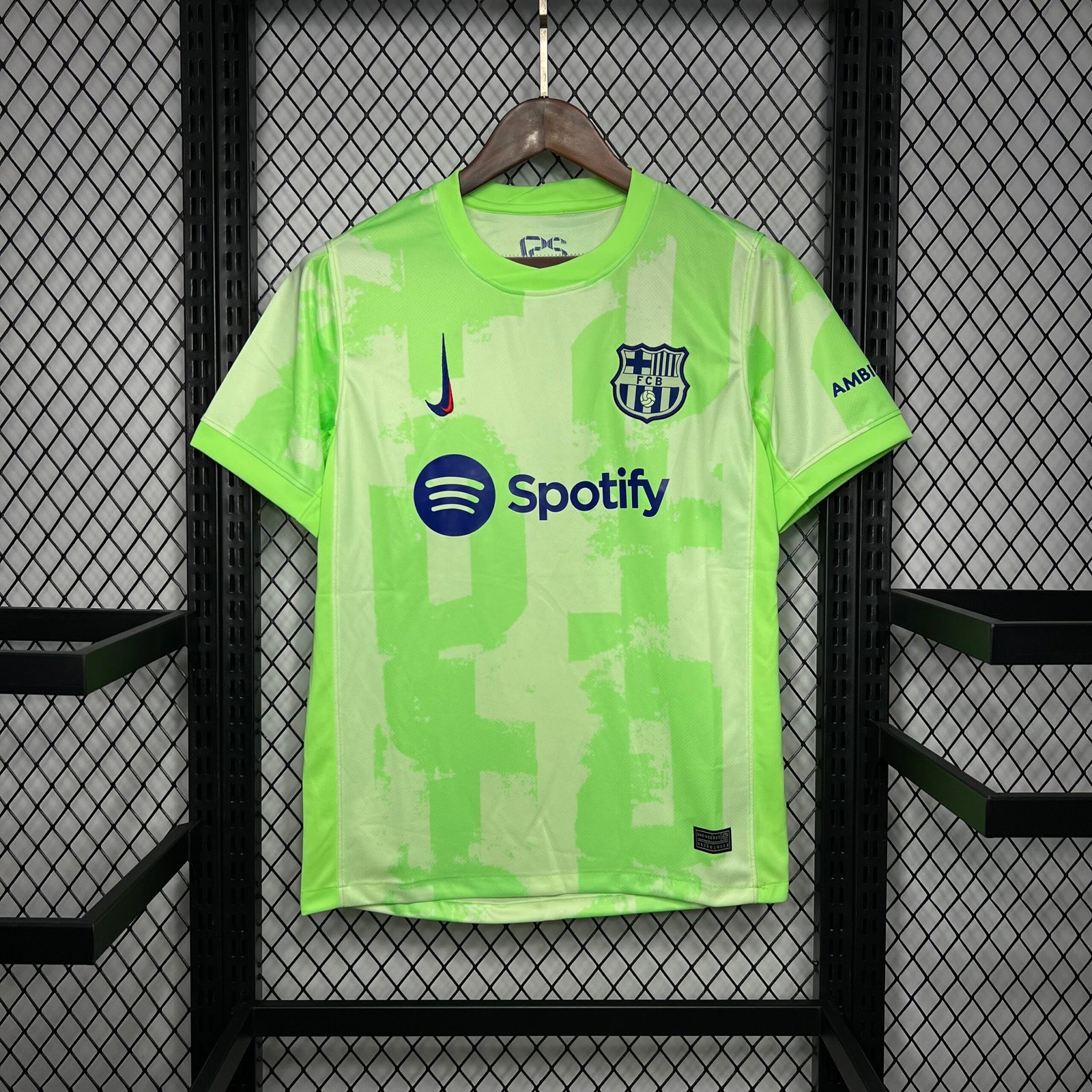 FC Barcelona Third Trikot 2024-2025 - Grün FC Barcelona Third Trikot 2024-2025 - Grün