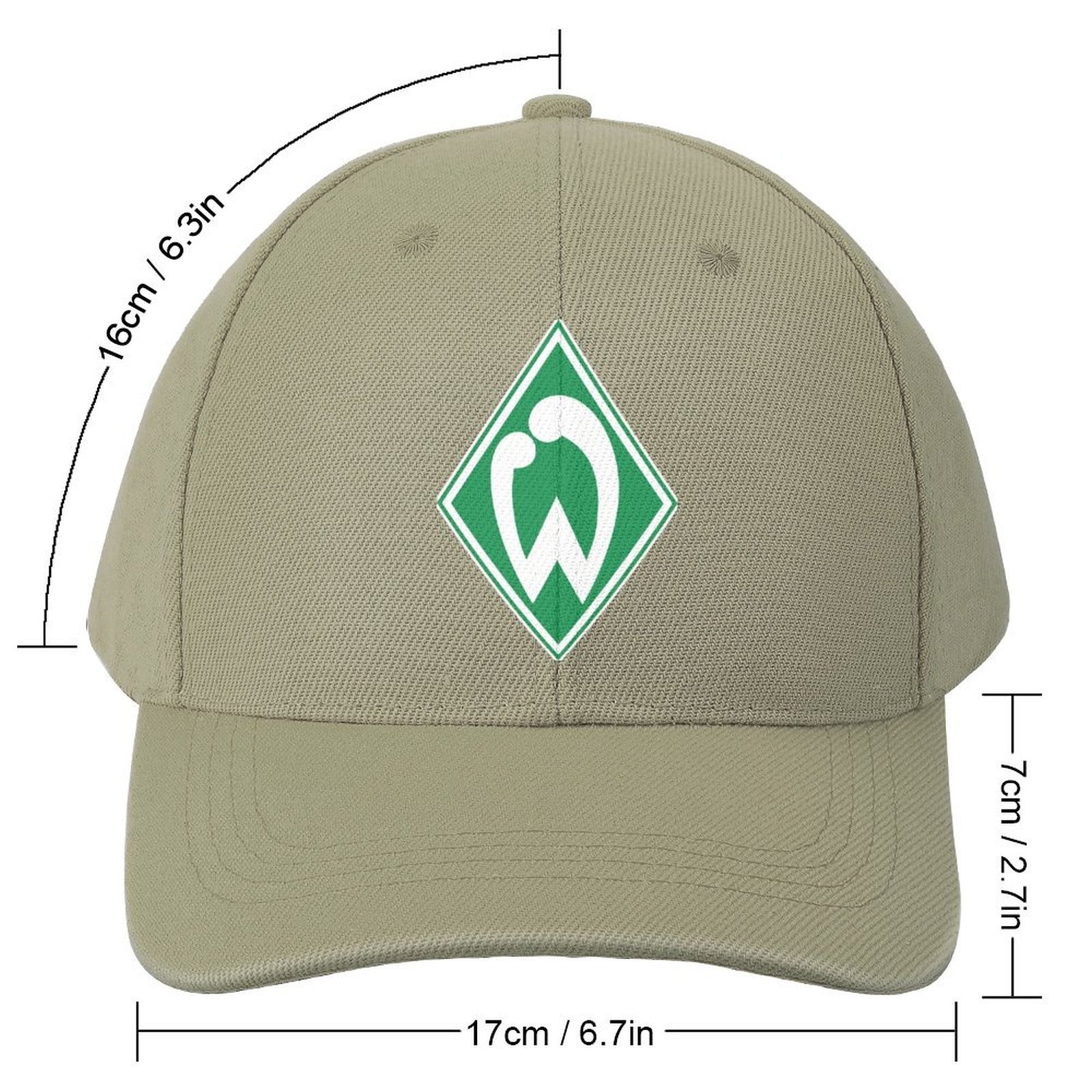 Unisex Werder Bremen Baseball Cap Verstellbar Reine Farbe Baseballkappe Mütze Unisex Werder Bremen Baseball Cap Verstellbar Reine Farbe Baseballkappe Mütze