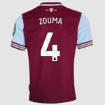 West Ham United Kurt Zouma 4 Home Trikot 2024-2025