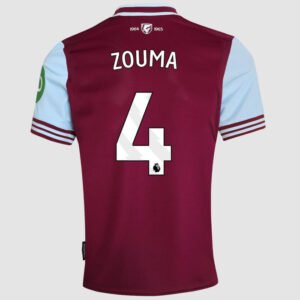 West Ham United Kurt Zouma 4 Home Trikot 2024-2025