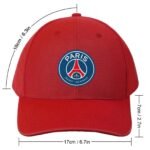 Unisex Paris Saint-Germain Baseball Cap Verstellbar Reine Farbe Baseballkappe Mütze