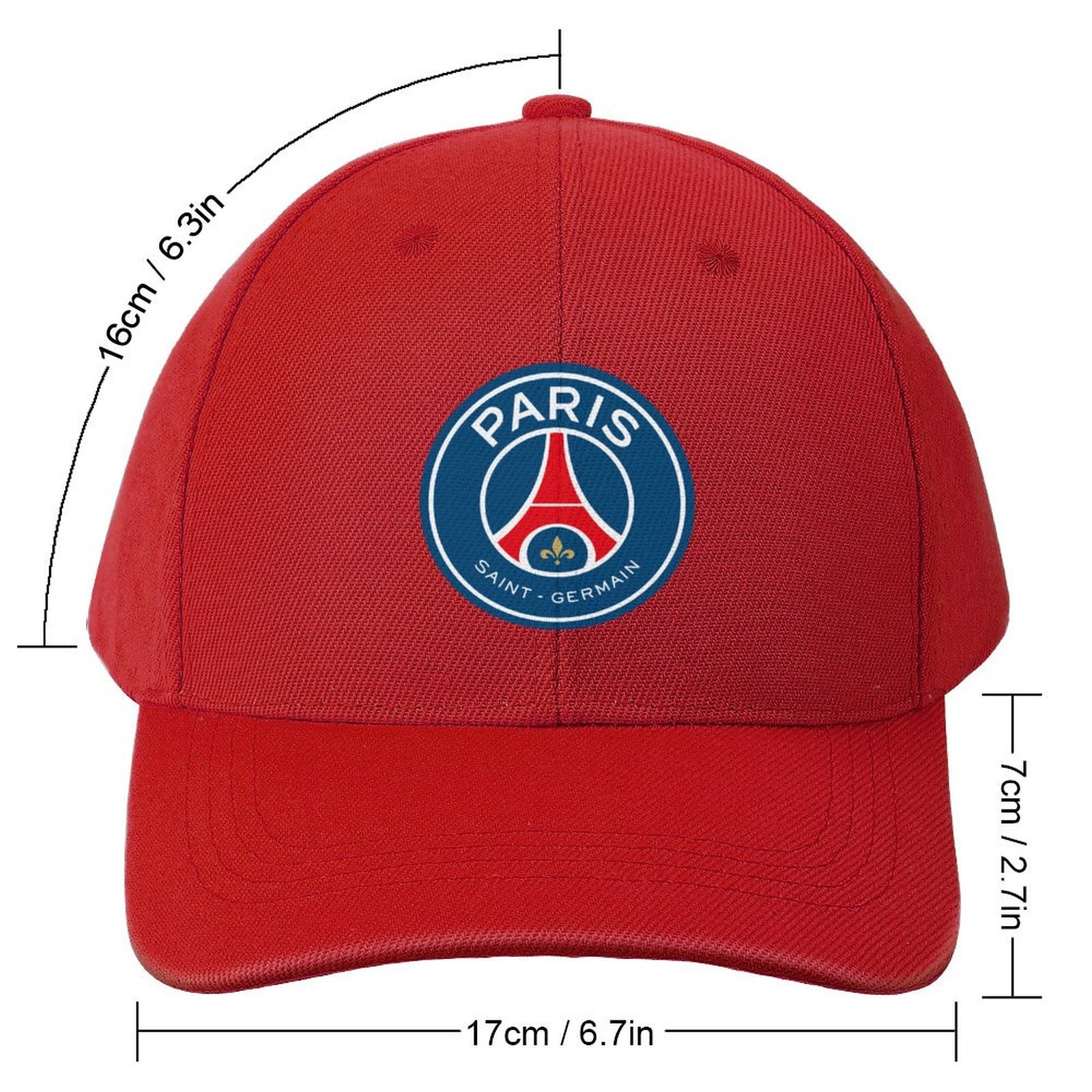 Unisex Paris Saint-Germain Baseball Cap Verstellbar Reine Farbe Baseballkappe Mütze Unisex Paris Saint-Germain Baseball Cap Verstellbar Reine Farbe Baseballkappe Mütze