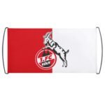 FC Köln Transparente Beim Fußballspiel, Fans Schwenken Fahnen