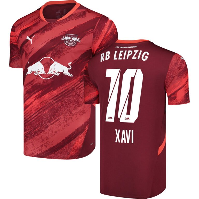RB Leipzig Xavi Simons 10 Away Trikot 2024-2025