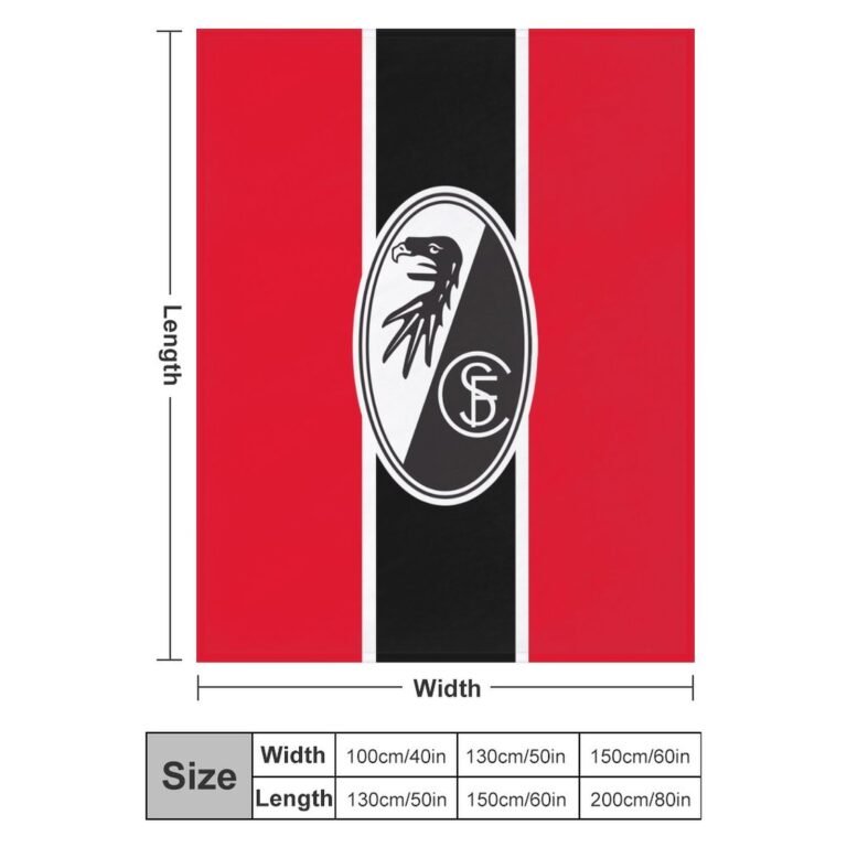 SC Freiburg Decken, Superweiche Decken, Verschiedene Größen Von Decken