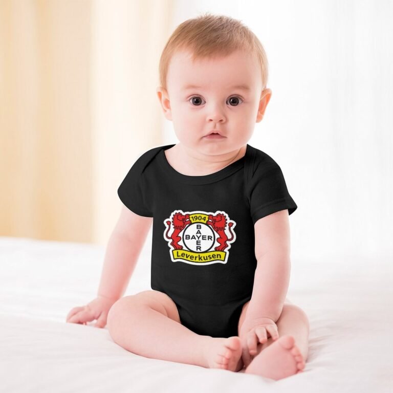 Bayer Leverkusen Baby Bodysuit Strampler Schlafanzug Mit Kurzen Ärmeln