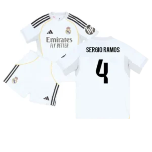 Real Madrid Sergio Ramos 4 Heimtrikot Kinder 2025-2026