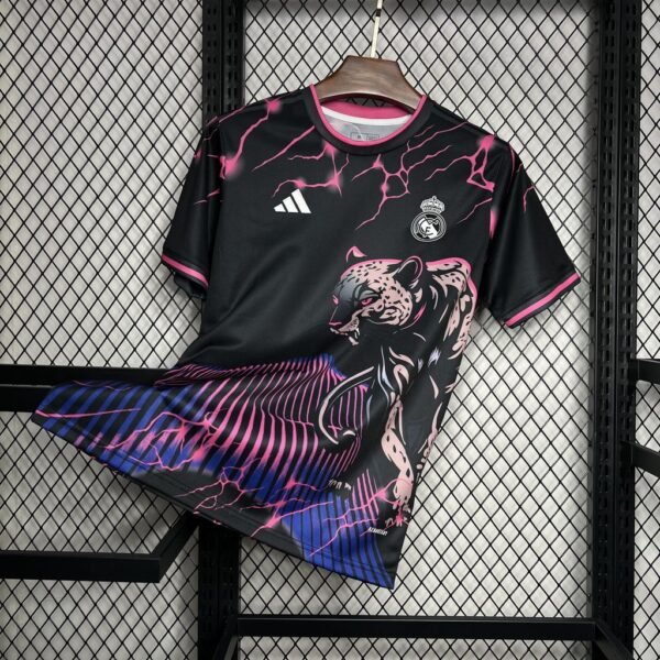 Real Madrid Löwen Sondertrikot 2024-2025 - Schwarz Rosa