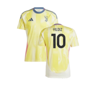 Juventus Kenan Yildiz 10 Away Trikot 2024-2025