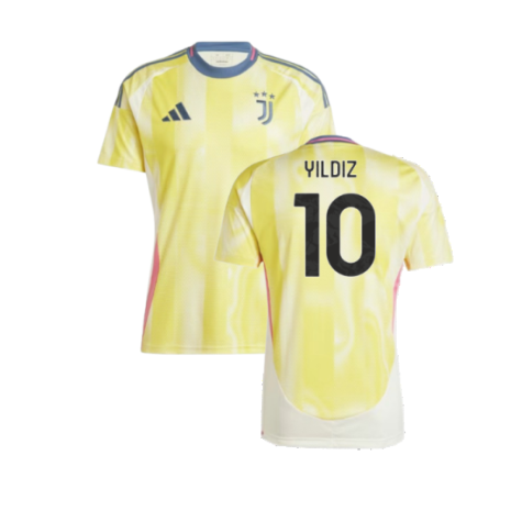 Juventus Kenan Yildiz 10 Away Trikot 2024-2025