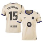 FC Barcelona Andreas Christensen 15 Away Trikot 2025-2026
