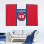 FC Heidenheim Fahne Flagge - Garten Flagge
