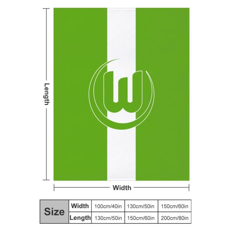 VfL Wolfsburg Decken, Superweiche Decken, Verschiedene Größen Von Decken