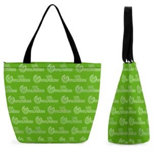 VfL Wolfsburg Frauen Tragetasche Oxford-Stoff Einkaufsbeutel Tote Bag