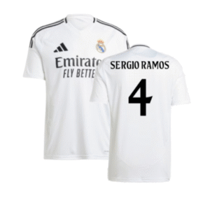 Real Madrid Sergio Ramos 4 Home Trikot 2024-2025