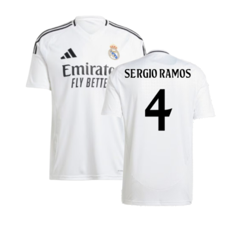 Real Madrid Sergio Ramos 4 Home Trikot 2024-2025