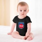 FC Heidenheim Baby Bodysuit Strampler Schlafanzug Mit Kurzen Ärmeln