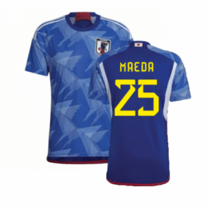 Japan Daizen Maeda 25 Home Trikot WM 2022