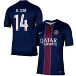 Paris Saint-Germain Désiré Doué 14 Home Trikot 2025-2026