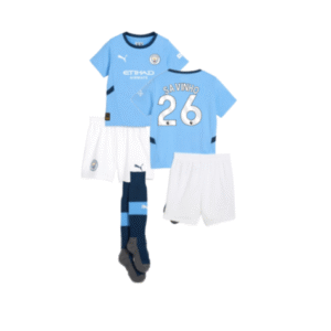 Man City Sávio 26 Heimtrikot Kinder Mini Kit 2024-2025