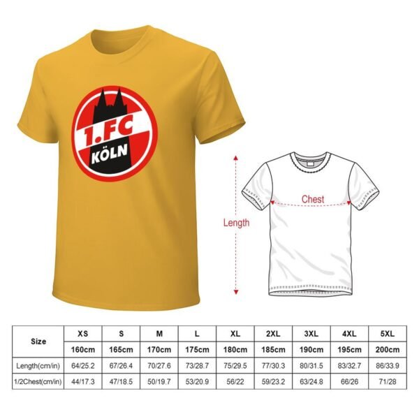 FC Köln Core Stretch Slim Cneck Gildan Tee T-Shirt Herren
