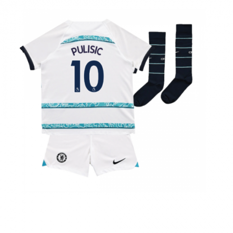 Chelsea Christian Pulisic 10 Auswärtstrikot Kinder Minikit 2022-2023