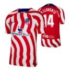 Atletico Madrid Marcos Llorente 14 Home Trikot 2022-2023