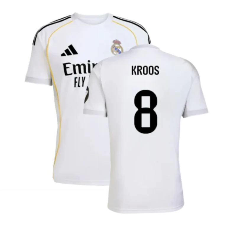 Real Madrid Toni Kroos 8 Home Trikot 2025-2026