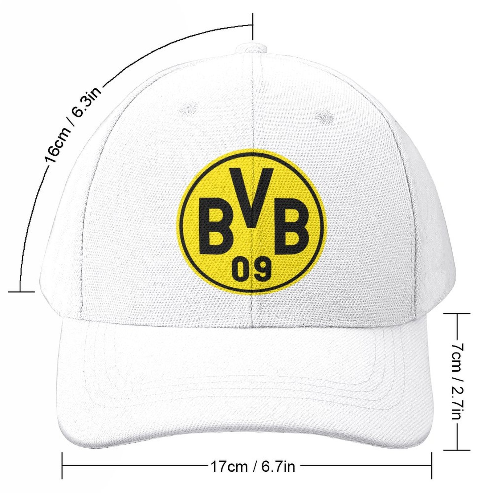 Unisex Borussia Dortmund Baseball Cap Verstellbar Reine Farbe Baseballkappe Mütze Unisex Borussia Dortmund Baseball Cap Verstellbar Reine Farbe Baseballkappe Mütze