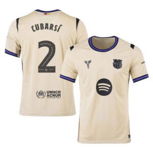 FC Barcelona Pau Cubarsí 2 Away Trikot 2025-2026