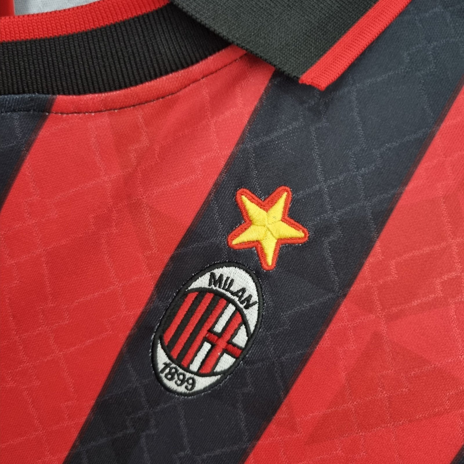 AC Mailand Home Retro Trikot 1995-1996 AC Mailand Home Retro Trikot 1995-1996
