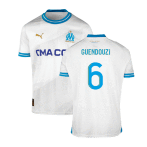 Olympique Marseille Mattéo Guendouzi 6 Home Trikot 2023-2024