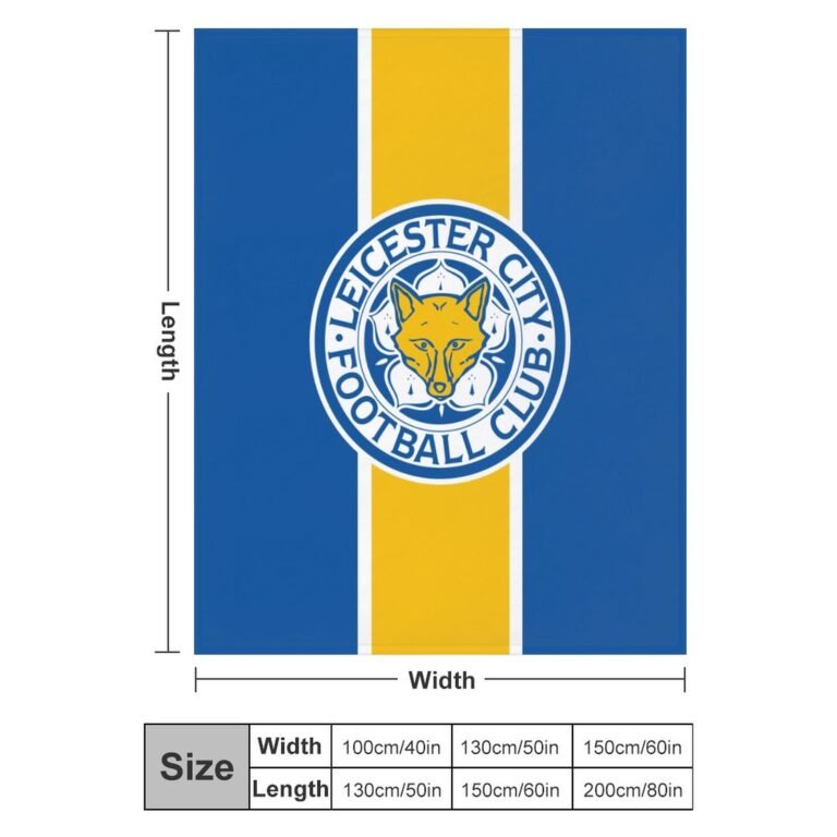 Leicester City Decken, Superweiche Decken, Verschiedene Größen Von Decken