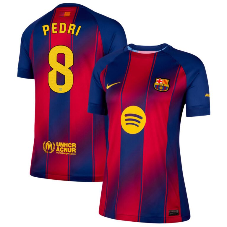 FC Barcelona Pedri 8 Frauen Home Trikot 2025-2026