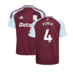 Aston Villa Ezri Konsa 4 Home Trikot 2024-2025