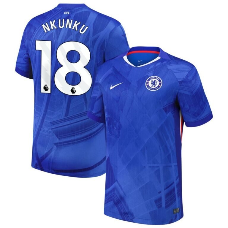 Chelsea Christopher Nkunku 18 Home Trikot 2025-2026