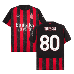 AC Mailand Yunus Musah 80 Home Trikot 2025-2026